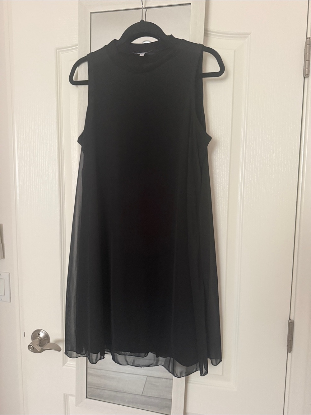 Annalee + Hope Black Sleeveless Midi Dress